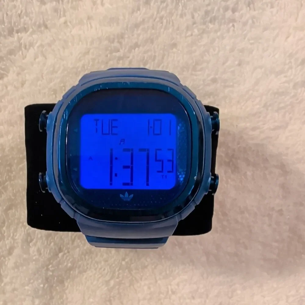 Adidas Originals Seoul ADH2138 Men's Digital Watch Quartz Blue Dial